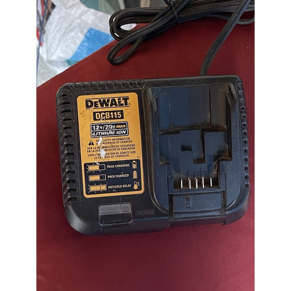 Dewalt DCB115 12V 20V Max Lithium Ion Battery Charger